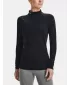 Dámske tričko UNDER ARMOUR UA CG AUTHENTICS MOCKNECK 1368702-001 ČIERNA