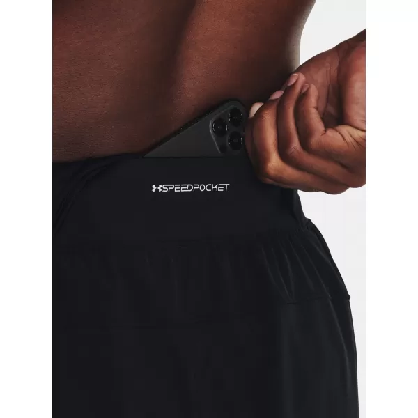  Pánske šortky UNDER ARMOUR LAUNCH ELITE 7 SHORT 1376508-001 ČIERNA 