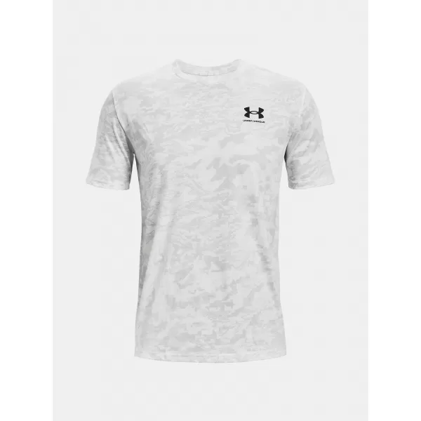  Pánske tričko UNDER ARMOUR ABC CAMO SS 1357727-100 BIELA 