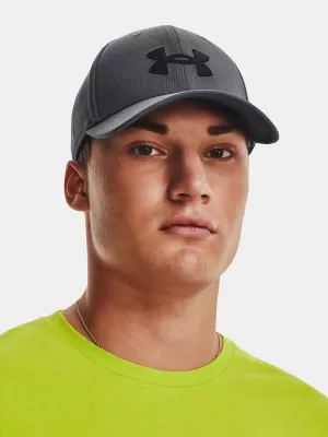 Pánska čiapka UNDER ARMOUR MENs UA BLITZING ADJ 1376701-012 SIVÁ