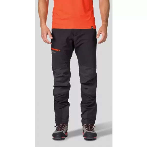  Pánske nohavice HANNAH CLAIM II ANTHRACITE/RED 