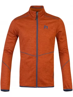 Pánska mikina HANNAH DAMAR BURNT ORANGE MEL