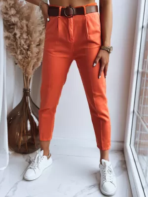 Dámske nohavice DSTREET ME BELLA UY1408 ORANŽOVÁ