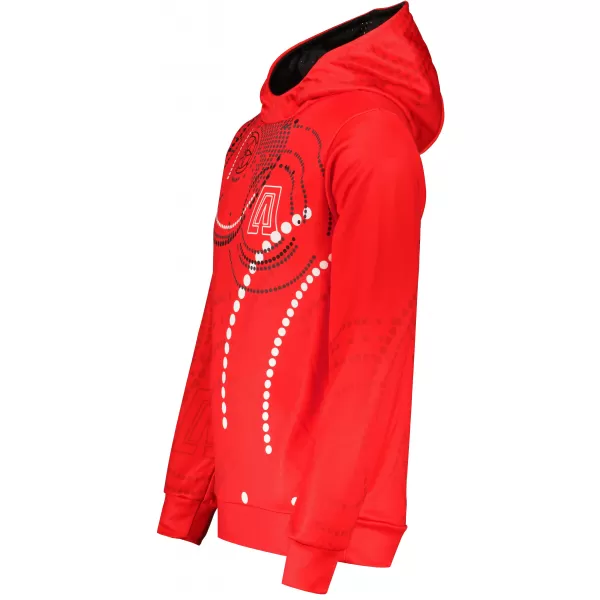  Pánska mikina premium ALTISPORT SWE/ALM06S07 ČERVENÁ 