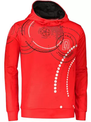 Pánska mikina premium ALTISPORT SWE/ALM06S07 ČERVENÁ