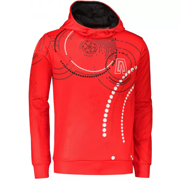  Pánska mikina premium ALTISPORT SWE/ALM06S07 ČERVENÁ 