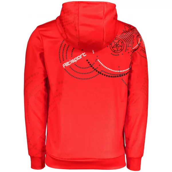  Pánska mikina premium ALTISPORT SWE/ALM06S07 ČERVENÁ 