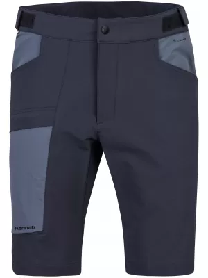 Pánske kraťasy HANNAH VERNE II ANTHRACITE/DARK SLATE