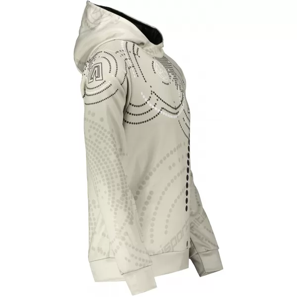  Pánska mikina premium ALTISPORT SWE/ALM06S07 HNEDÁ 