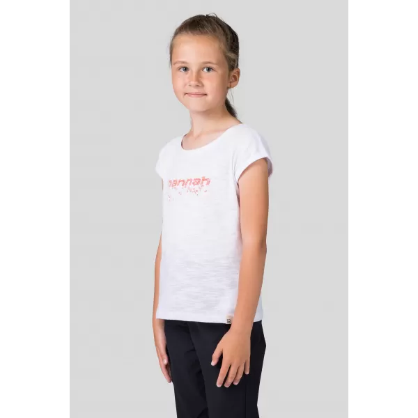  Detské tričko HANNAH KAIA JR WHITE/PINK 