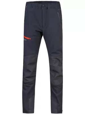 Pánske nohavice HANNAH CLAIM II ANTHRACITE/RED