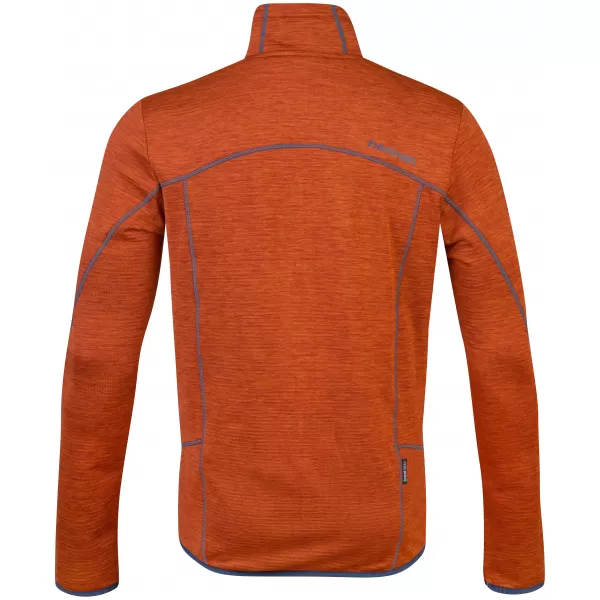  Pánska mikina HANNAH DAMAR BURNT ORANGE MEL 
