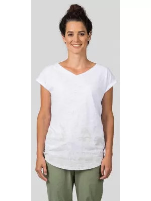 Dámske tričko HANNAH MARME WHITE/GRAY