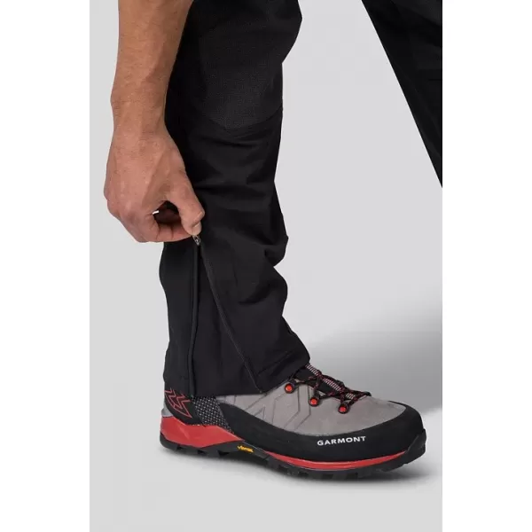  Pánske nohavice HANNAH CLAIM II ANTHRACITE/RED 
