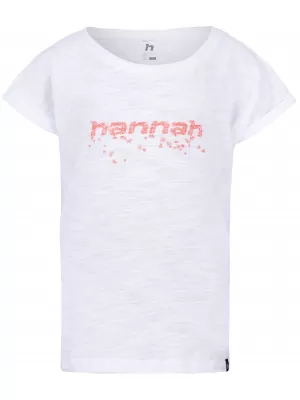 Detské tričko HANNAH KAIA JR WHITE/PINK