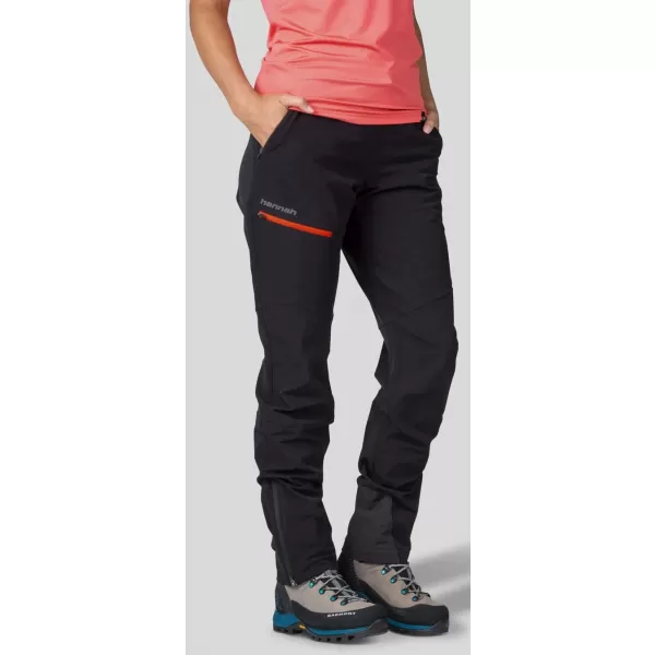  Dámske nohavice HANNAH CLAIM W ANTHRACITE/RED 