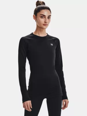Dámske tričko UNDER ARMOUR AUTHENTICS CREW 1368701-001 ČIERNA