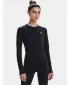 Dámske tričko UNDER ARMOUR AUTHENTICS CREW 1368701-001 ČIERNA