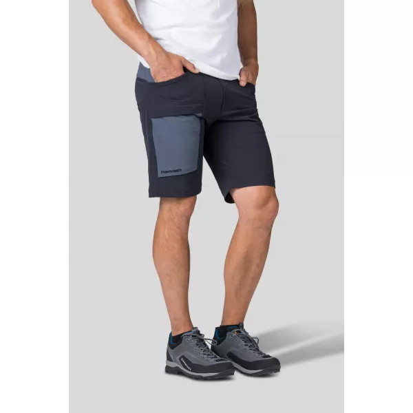  Pánske kraťasy HANNAH VERNE II ANTHRACITE/DARK SLATE 