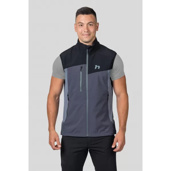  Pánska vesta HANNAH CARSTEN VEST ANTHRACITE/STORMY WEATHER 