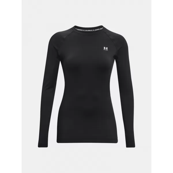  Dámske tričko UNDER ARMOUR AUTHENTICS CREW 1368701-001 ČIERNA 