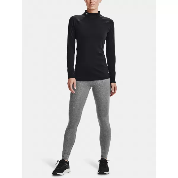  Dámske tričko UNDER ARMOUR UA CG AUTHENTICS MOCKNECK 1368702-001 ČIERNA 
