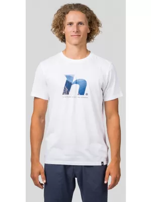 Pánske tričko HANNAH MIKO FP WHITE
