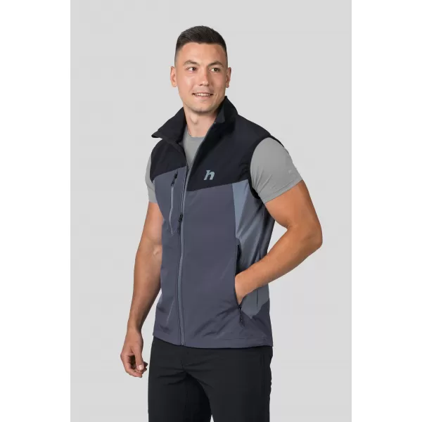  Pánska vesta HANNAH CARSTEN VEST ANTHRACITE/STORMY WEATHER 