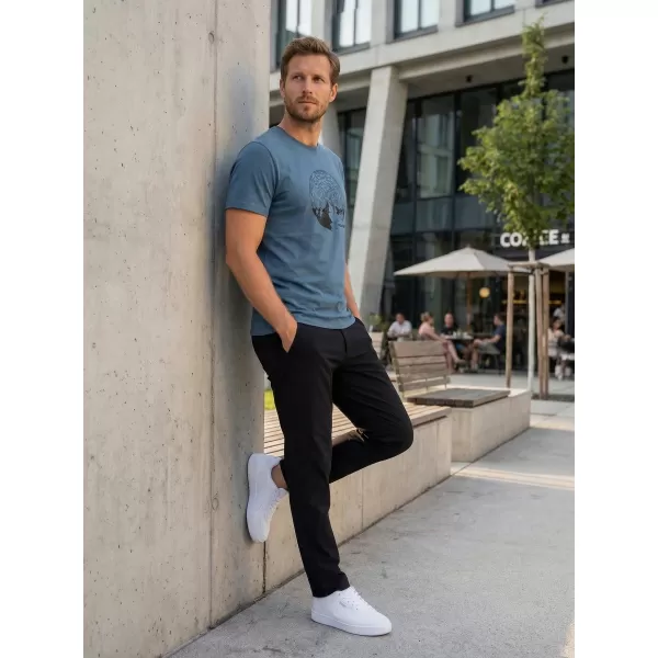  Pánske tričko ALTISPORT CARRYOVER ALM172129 DENIM 