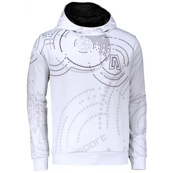  Pánska mikina premium ALTISPORT SWE/ALM06S07 SVETLO ŠEDÁ 