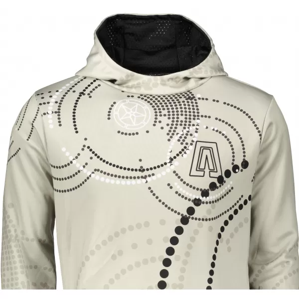  Pánska mikina premium ALTISPORT SWE/ALM06S07 HNEDÁ 