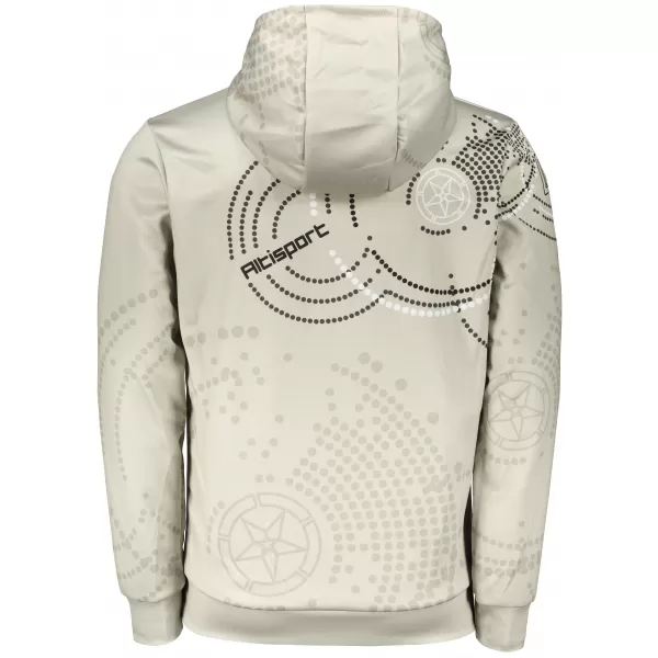  Pánska mikina premium ALTISPORT SWE/ALM06S07 HNEDÁ 