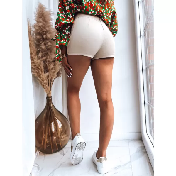  Dámske šortky DSTREET suzi Sy0284 béžová 