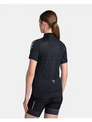 Dámsky cyklistický dres KILPI MOATE-W TL0354KI ČIERNA