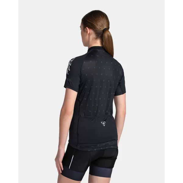  Dámsky cyklistický dres KILPI MOATE-W TL0354KI ČIERNA 