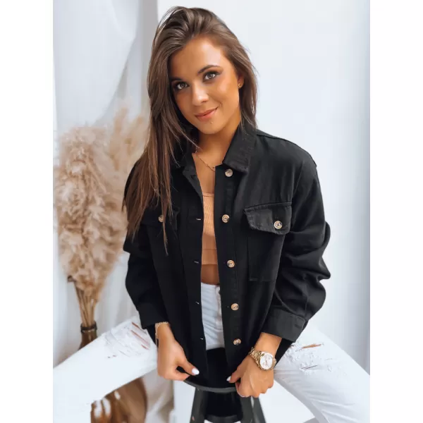  Dámska jarná bundička DSTREET SILLY LILLY TY3606 ČIERNA 