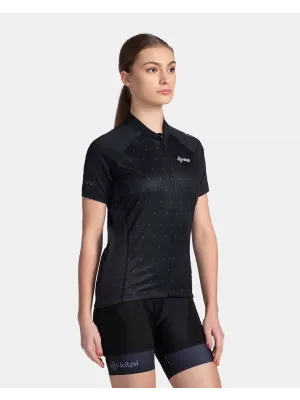 Dámsky cyklistický dres KILPI MOATE-W TL0354KI ČIERNA