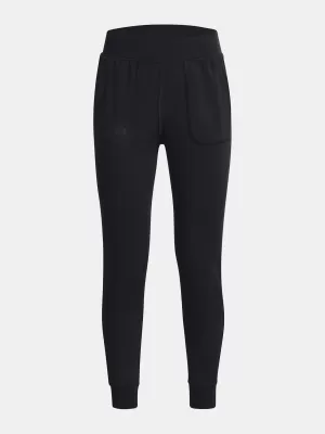 Dievčenské tepláky UNDER ARMOUR MOTION JOGGER 1377112-001 ČIERNA