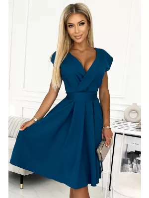 Dámske šaty Numoco Scarlett A348-5 BLUE