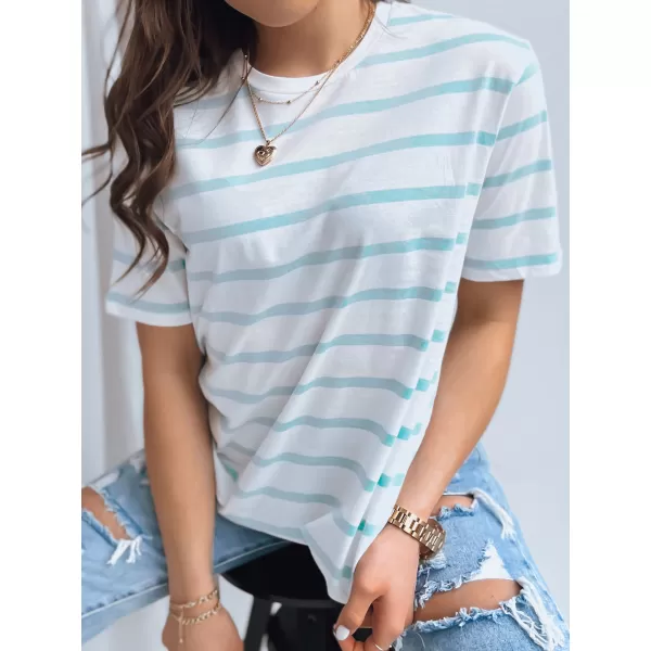  Dámska t -shirt dsstreet báječný moment Ry2161 modrá 