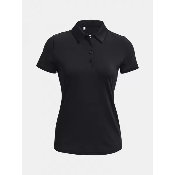  Dámske tričko UNDER ARMOUR UA PLAYOFF SS POLO 1377335-001 ČIERNA 