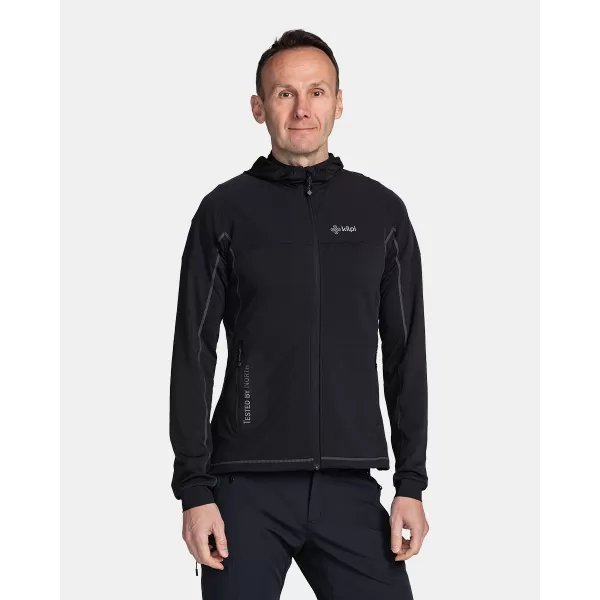  Pánska outdoorová mikina KILPI MEMPHIS-M TM0201KI čierna 