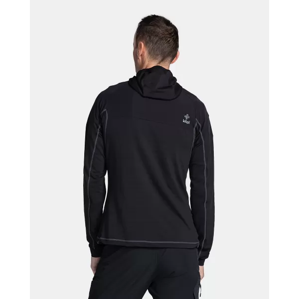  Pánska outdoorová mikina KILPI MEMPHIS-M TM0201KI čierna 