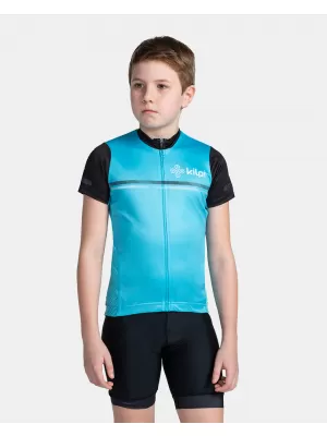 Chlapčenský cyklistický dres KILPI CORRIDOR-JB TJ0302KI MODRÁ