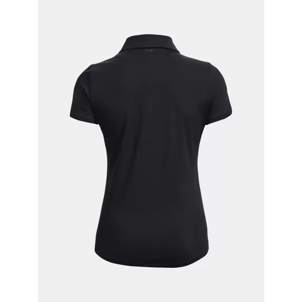  Dámske tričko UNDER ARMOUR UA PLAYOFF SS POLO 1377335-001 ČIERNA 