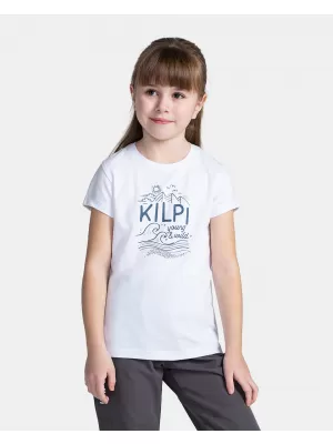 Dievčenské tričko KILPI MALGA-JG TJ0306KI biela