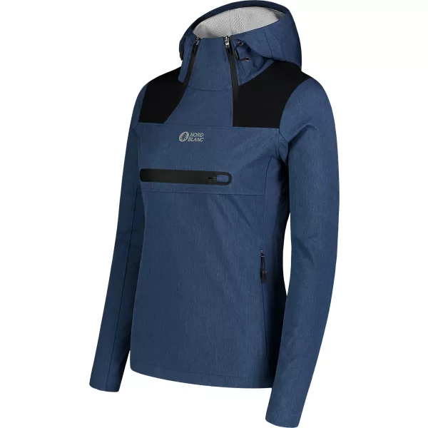  Dámska softshellová bunda NORDBLANC KANGAROO NBSSL7895 modrá 