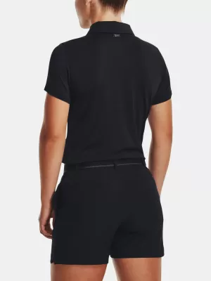 Dámske tričko UNDER ARMOUR UA PLAYOFF SS POLO 1377335-001 ČIERNA