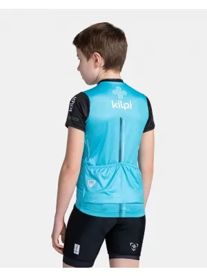 Chlapčenský cyklistický dres KILPI CORRIDOR-JB TJ0302KI MODRÁ