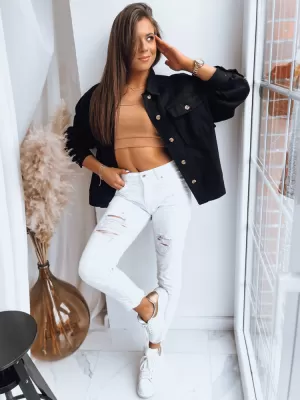 Dámska jarná bundička DSTREET SILLY LILLY TY3606 ČIERNA